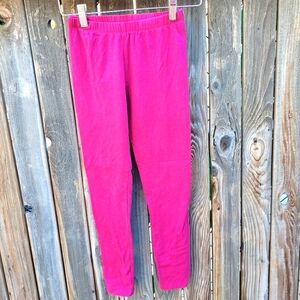 Arizona Jean Company Kids Girl Leggings Magenta Size M